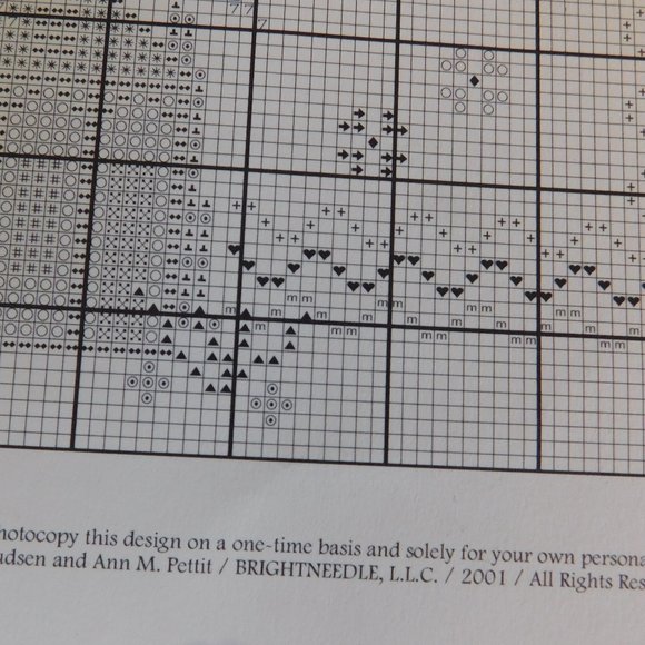 Brightneedle Key West Sampler cross stitch chart Duval Street pink house pattern - Picture 8 of 16